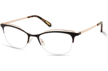 Image of Cover Girl CG4003 Eyeglass Frames - Shiny Black Frame Color, Shiny Black Lens Color