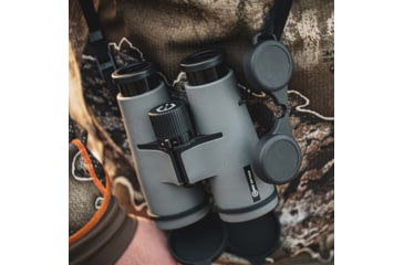 Image of Covert Optics 10x42 Binocular, Roof Prism, BAK-4, Grey, CC0074