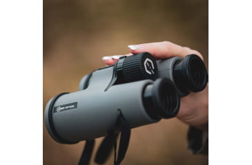 Image of Covert Optics 10x42 Binocular, Roof Prism, BAK-4, Grey, CC0074