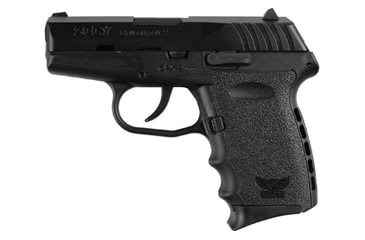Image of SCCY Industries CPX-2 Pistol, 9mm Luger, 3.1in barrel, black polymer frame, integrated polymer grip, recoil operated semi-automatic, 3-dot adjustable, 10 round magazine, SCCY-CPX-2-9MM-3.1-1-FRRMPG