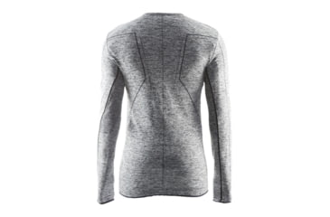 Image of Craft Active Comfort Roundneck Long Sleeve, Black Melange, Small 1903716-B999-S