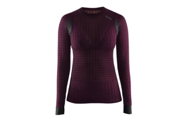 Image of Craft Active Extreme 2.0 Crewneck Longsleeve - Women's-Space/Silver-X-Small