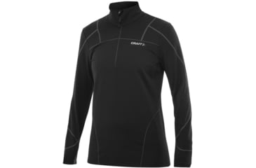 Image of Craft Thermal Stretch Pullover - Women's-Black-Small