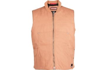 Image of Craftsman Lined Duck Vest Brown, Medium 25948-M