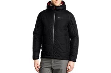 Image of Crag Hoppers CompressLite Packaway Jacket - Men's -Black Pepper/Black-X-Large