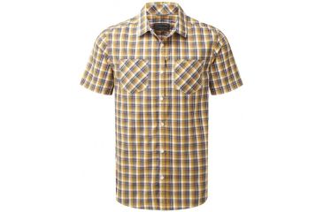 Image of Crag Hoppers Corin Short Sleeve Shirt - Men's -Dusk Blue Check-Small