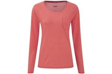 Image of Crag Hoppers Nosilife Long Sleeve Base T-Shirt - Women's -Sunset-X-Large