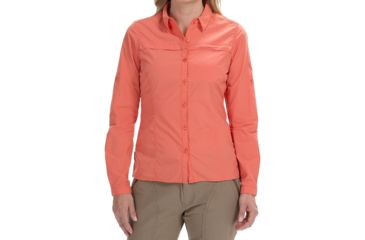 Image of Crag Hoppers NosiLife Pro Long Sleeved Shirt - Women's-Sunset-Small