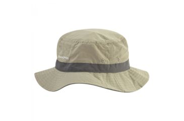 Image of Crag Hoppers NosiLife Sun Hat -Pebble/Black Pepper-M/L