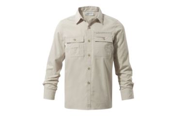Image of Craghoppers Adv Trek Long Sleeve Shirt, Oatmeal, 5-6, CKS014-70UC05