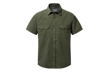 Image of Craghoppers Kiwi Short Sleeve Shirt, Cedar, L, CMS339-1TG70