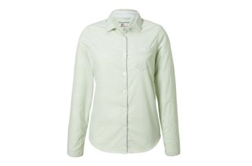 Image of Craghoppers NL Adoni Long Sleeve Shirt, Bush Green, 8, CWS468-39M12L