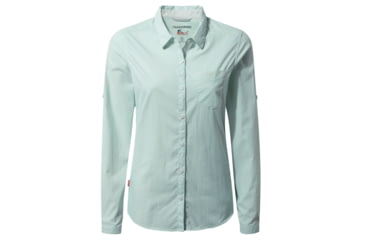 Image of Craghoppers NL Adoni Long Sleeve Shirt, Seaspray, 14, CWS468-9JE18L