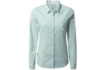 Image of Craghoppers NL Adoni Long Sleeve Shirt, Seaspray, 6, CWS468-9JE10L
