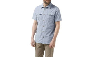 Image of Craghoppers NL Adv Short Sleeve Shirt, Fogle Blue, L, CMS530-39R70