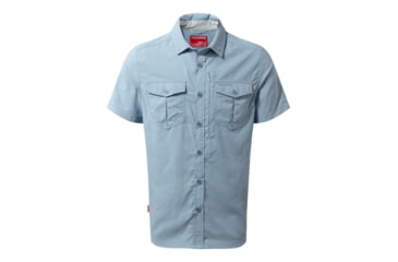 Image of Craghoppers NL Adv Short Sleeve Shirt, Fogle Blue, L, CMS530-39R70