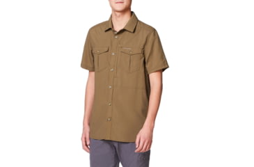 Image of Craghoppers NL Adv Short Sleeve Shirt, Kangaroo, XL, CMS530-9JN80