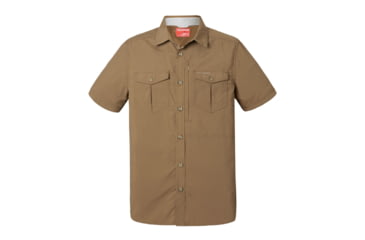 Image of Craghoppers NL Adv Short Sleeve Shirt, Kangaroo, XL, CMS530-9JN80