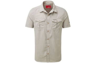 Image of Craghoppers NL Adv Short Sleeve Shirt, Parchment, XXL, CMS530-22290