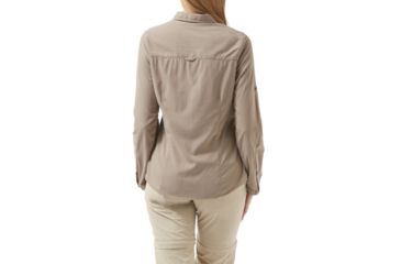 Image of Craghoppers NL Bardo Long Sleeve Shirt, Mushroom, 4, CWS472-73T08L