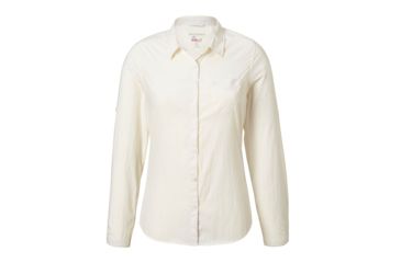 Image of Craghoppers NL Bardo Long Sleeve Shirt, Sea Salt, 4, CWS472-33A08L