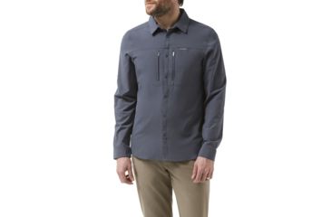 Image of Craghoppers NL ProII Long Sleeve Shirt, Ombre Blue, M, CMS590-3UV60