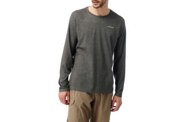 Image of Craghoppers NLife Bayame Long Sleeve T, BlkPepp Marl, L, CMT876-1MN70