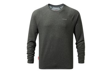 Image of Craghoppers NLife Bayame Long Sleeve T, BlkPepp Marl, XL, CMT876-1MN80