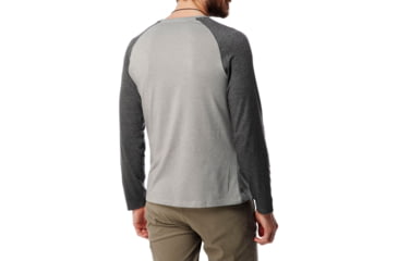 Image of Craghoppers NLife Bayame Long Sleeve T, BlkPMrl/SGMl, XXL, CMT876-7UA90