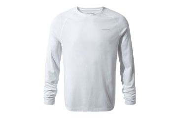 Image of Craghoppers NLife Bayame Long Sleeve T, Optic White, L, CMT876-3ER70