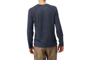 Image of Craghoppers NLife Bayame Long Sleeve T, SoftNavyMarl, XXL, CMT876-11C90