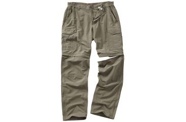 Image of Craghoppers NosiLife Convertible Trouser - Mens-Pebble-32 Waist-Regular Inseam