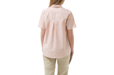 Image of Craghoppers Silla Short Sleeve Shirt, Blsm Pnk Prt, 6, CWS476-44Y10L