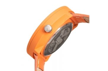 Image of Crayo Cr1504 Pleats Watch, Orange CRACR1504