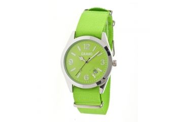 Image of Crayo Cr1705 Sunrise Watch, Lime CRACR1705