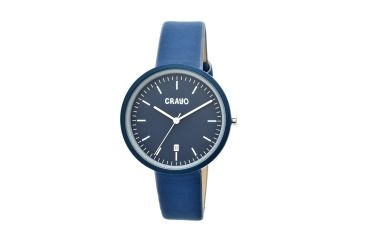 Image of Crayo CR2407 Easy Watch, Navy, 38mm, Japanese Quart CRACR2407