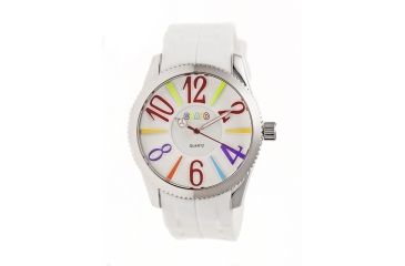 Image of Crayo CR2902 Magnificent Watch, White, 42mm, Quartz CRACR2902