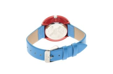 Image of Crayo Prestige CR3100 Series Watch, Cerulean/Red, One Size, CRACR3102
