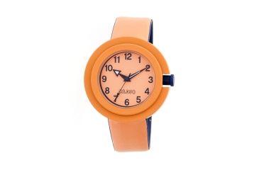 Image of Crayo Equinox Quartz Watch, Orange/Navy, Standard CRACR2802