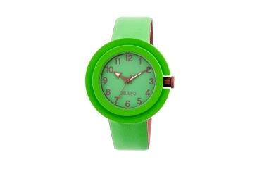 Image of Crayo Equinox Quartz Watch, Green/Brown, Standard CRACR2803