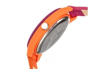 Image of Crayo Pleasant Nylon-Band Watch, Silver/Hot Pink, CRACR3902