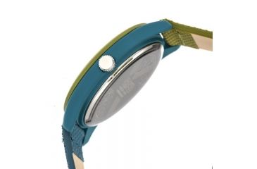 Image of Crayo Pleasant Nylon-Band Watch, Silver/Olive, CRACR3903