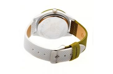 Image of Crayo Pleasant Nylon-Band Watch, Silver/Olive, CRACR3904