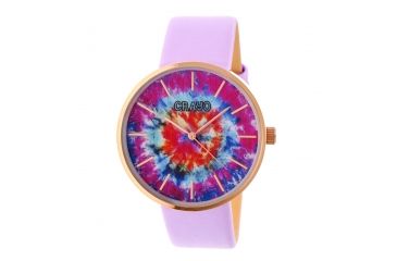 Image of Crayo Swirl Strap Watch, Multicolor/Lavender CRACR4205