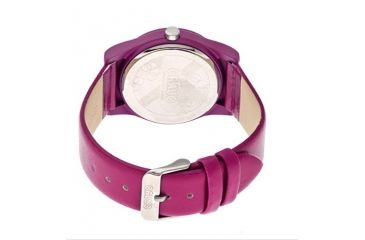 Image of Crayo Womens Dazzle Leather-Band Watch w/Date, Hot Pink/Hot Pink, CRACR4104