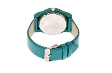 Image of Crayo Womens Dazzle Leather-Band Watch w/Date, Teal, CRACR4102