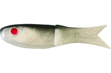 Image of Creme Lures Lit'l Fishie Minnow Snack Pack Minnow, 25, 0.5in, White Pearl Gray Back, 2091-25