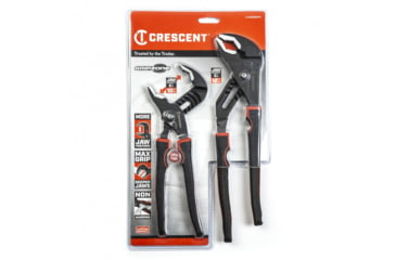 Image of Crescent Grip Zone Tongue and Groove Pliers Set 10in &amp; 12in, 2 Pc., RT400SGSET2