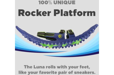 Image of Crescent Moon Luna Foam Snowshoe, Blue Jean, 760622