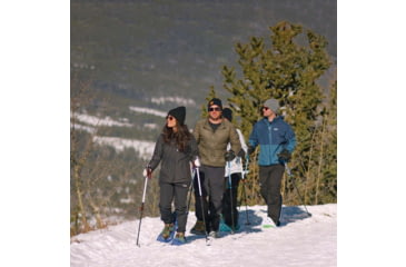 Image of Crescent Moon Luna Foam Snowshoes, Blue Jean, LUNA-BLUJN